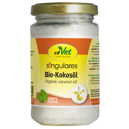 Singulares Bio-Kokosöl aus erster Kaltpressung