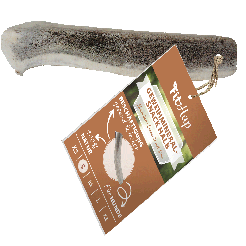 Fit-Hap Geweihmineral-Snack halb S (50-80 g)