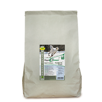 EquiGreen Natural Power mit Hafer Wintermischung 2kg Probiergröße