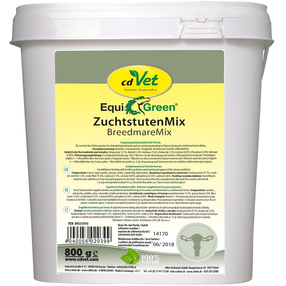 EquiGreen ZuchtstutenMix 800 g
