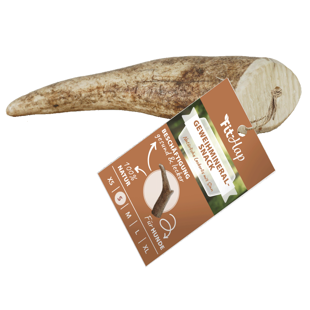Fit-Hap Geweihmineral-Snack S (50-80 g)