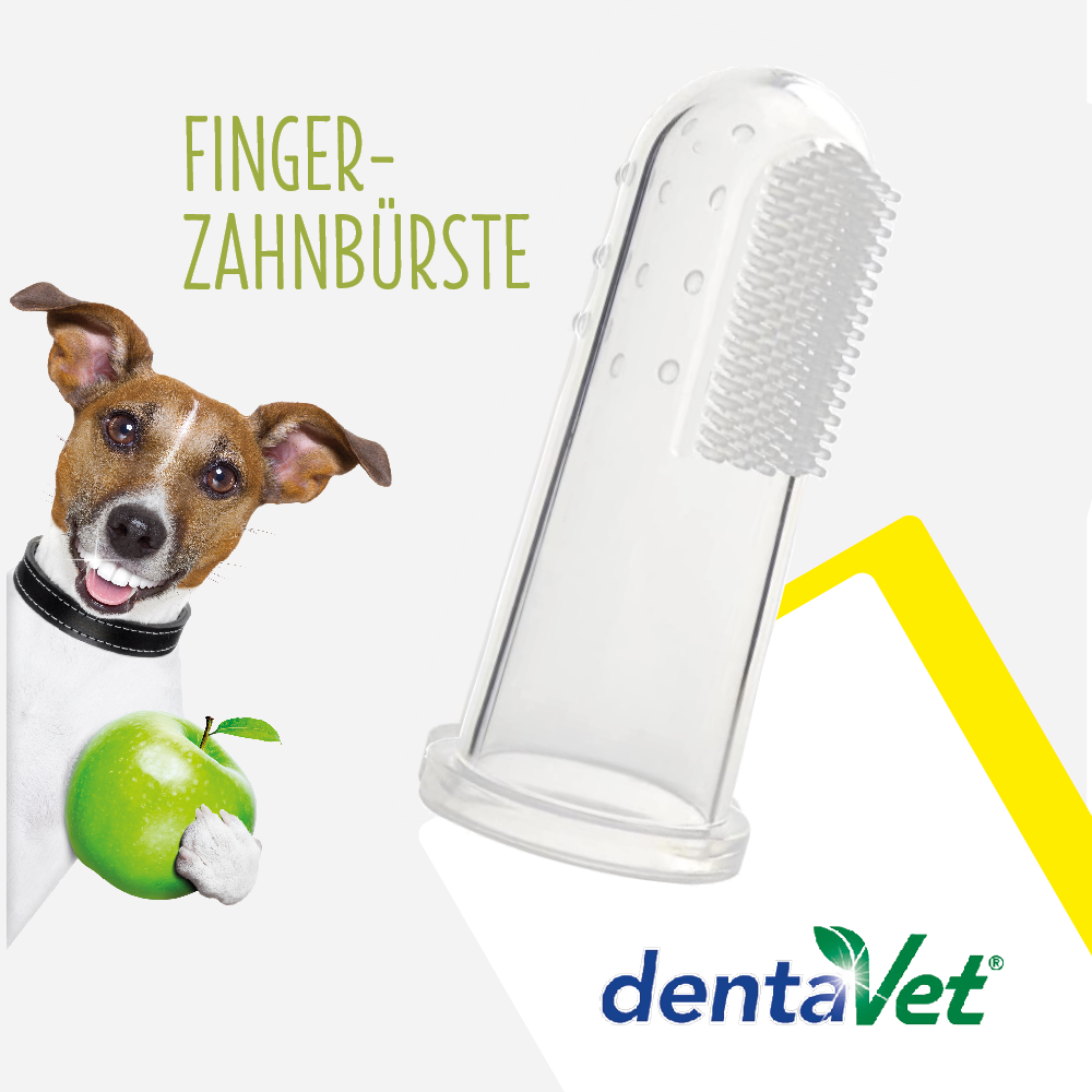 DentaVet Fingerzahnbürste aus Silikon