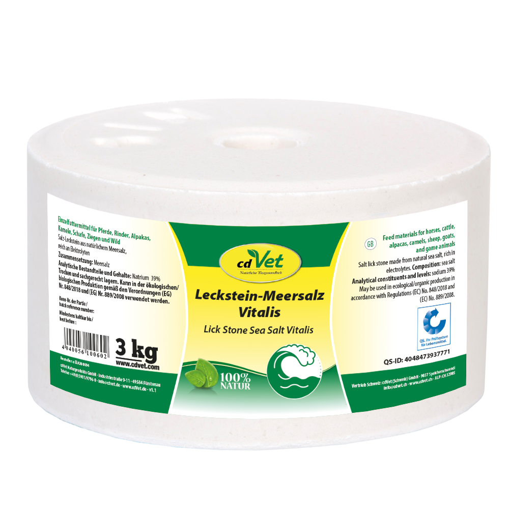Leckstein Meersalz Vitalis 3 kg