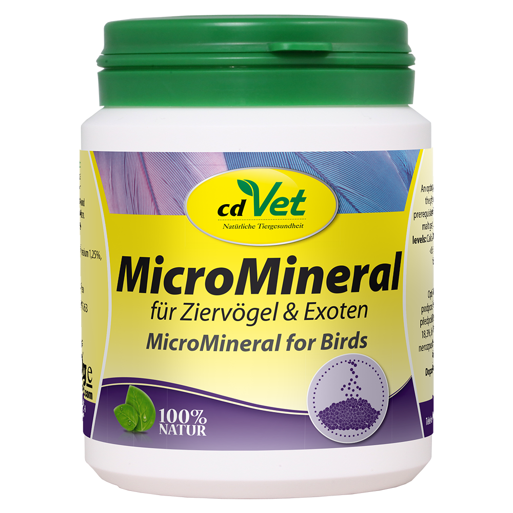 CdVet MicroMineral Für Nager – 25 G, Natürliche Mineralstoff-Ergänzung Mit Calcium & Magnesium