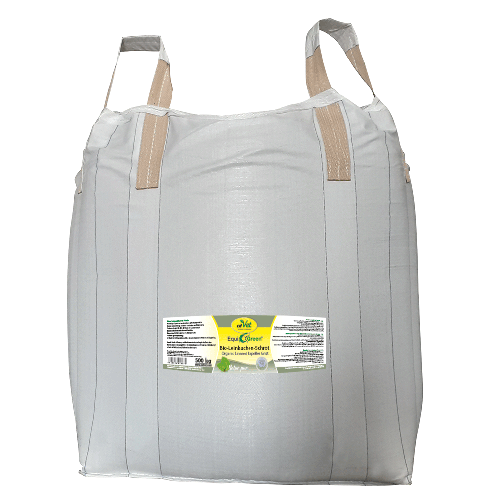 EquiGreen Bio-Leinkuchen-Schrot 500 kg