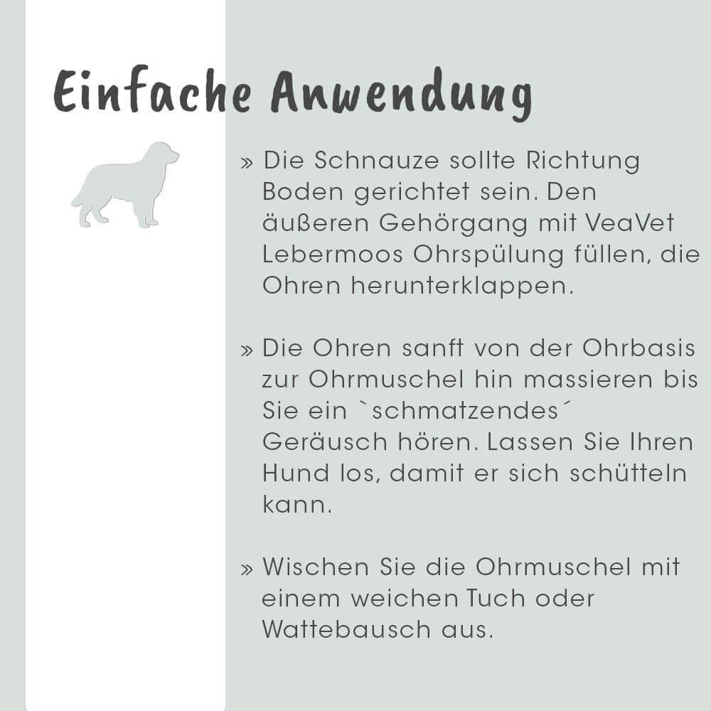 VeaVet Lebermoos Ohrspülung 100 ml