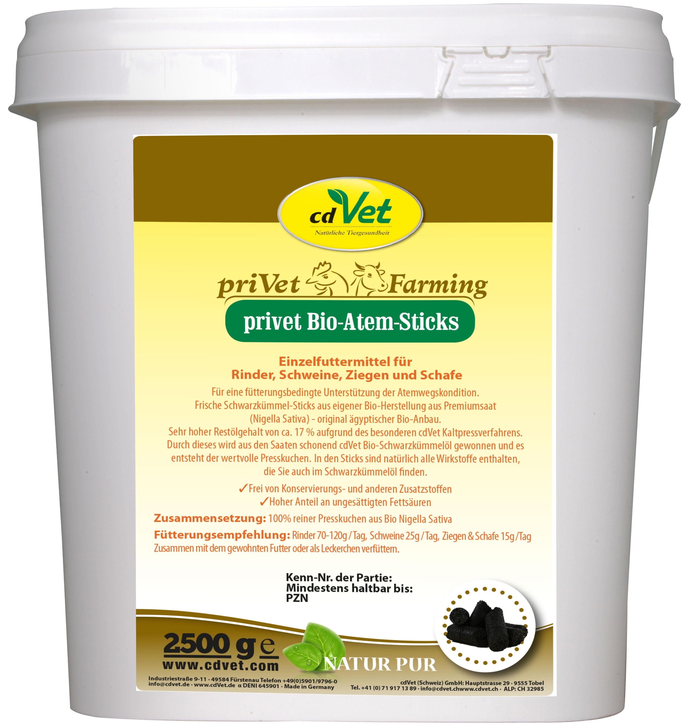 privet Bio-AtemSticks 2,5kg -Sorbe-