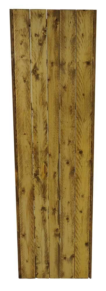 Verkaufsregal Natur, schmal, 52 cm bestehend aus Korpus, 5 Böden & 20 Metalstiften