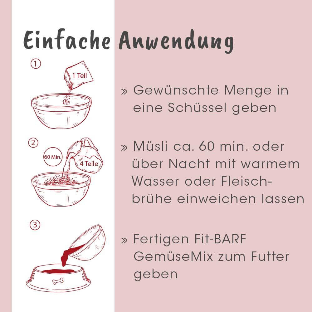 Fit-BARF GemüseMix 450 g