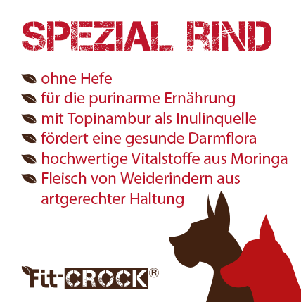 Fit-Crock Spezial Rind 3 kg